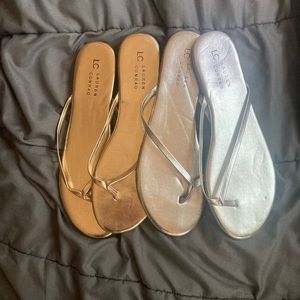 Woman’s Size 10 2 pair of Lauren Conrad Sandals